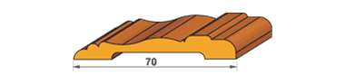 Наличник. Вариант 3. Ширина 65-70 мм