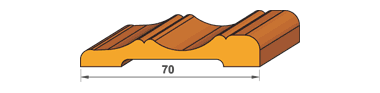 Наличник. Вариант 4. Ширина 65-70 мм
