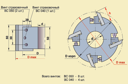 Тип фрезы: 00.060.04