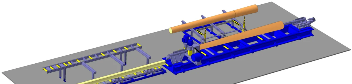 Схема размещения станка ОФ-28Ц