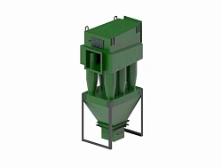 Золоуловитель (циклон-искрогаситель) БЦД-1х3х2